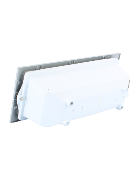 Grille lumineuse d'escalier Poliplast 400436GR Daria E27 60w IP54 grise IP54